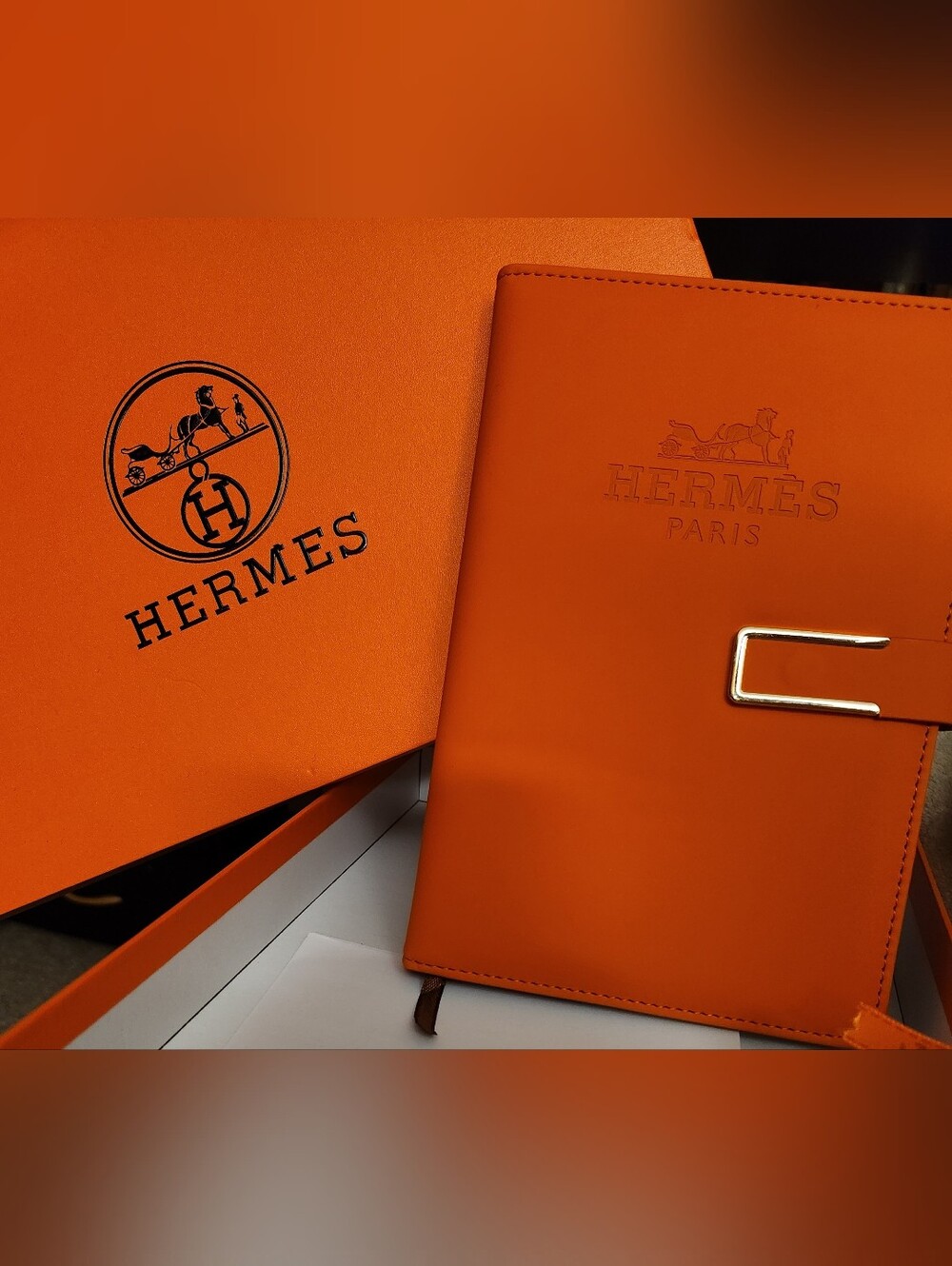 HERMES SOFT LEATHER MEMO BOOK. Perfect to Gift to Yourself or Someone Else